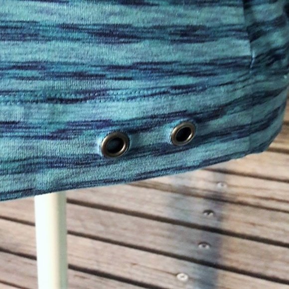 ATHLETA "Tinker" Striped Racerback Exercise Tank - Picture 5 of 8